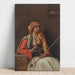 Reproduction of the painting Sitting Arnaut - Jean-Léon Gérôme