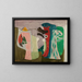 Composition - Arne Ekeland — framed artwork on a wall