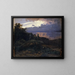 Le Dolmen - Arnold Böcklin — framed artwork on a wall