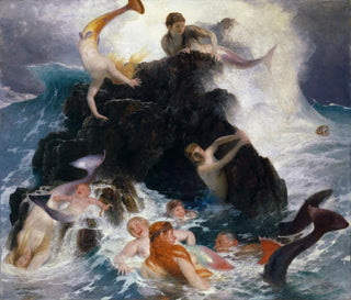 Jeu des Néréides - Arnold Böcklin — artwork view