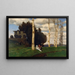 Spring Day The Three Ages of Man - Arnold Böcklin — framed artwork on a wall