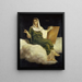 La Muse Clio - Arnold Böcklin — framed artwork on a wall