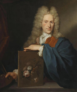 Portrait of Jan van Huysum - Arnold Boonen — artwork view