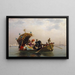 Gondola Ride - Arnold Corrodi — framed artwork on a wall
