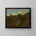 Battle - Arnold Frans Rubens — framed artwork on a wall