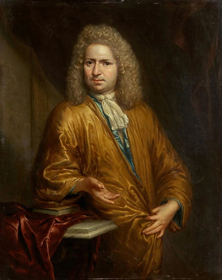 Portrait Painting of a Man - Arnold Houbraken — artwork view