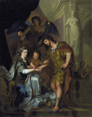 The marriage of Alexander and Roxane - Arnold Houbraken — artwork view