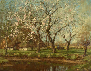 a spring landscape - Arnold Marc Gorter — artwork view