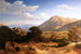 Landscape painting in the Sabine Mountains - Arnold Overbeck — artwork view