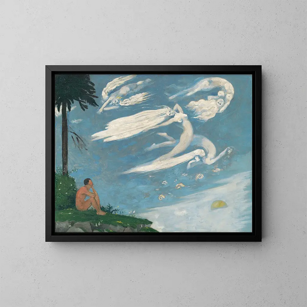Composition - Arnold Peter Weisz-Kubínčan — framed artwork on a wall
