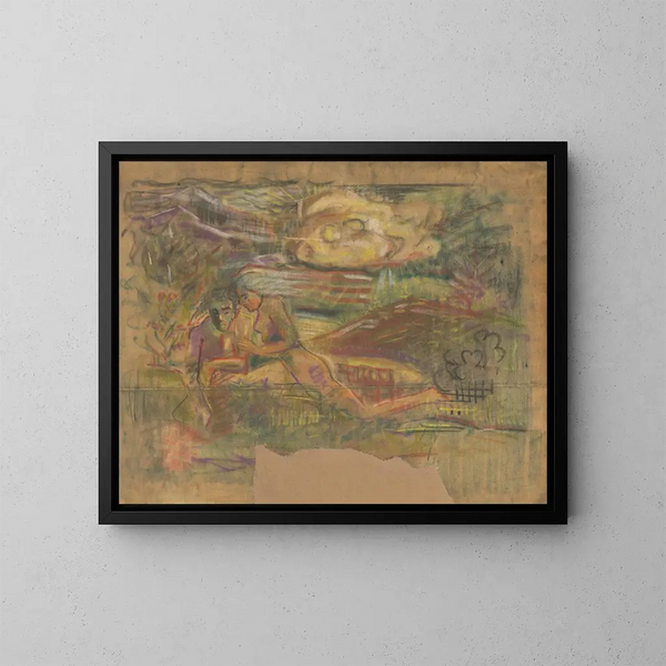 Desire - Arnold Peter Weisz-Kubínčan — framed artwork on a wall