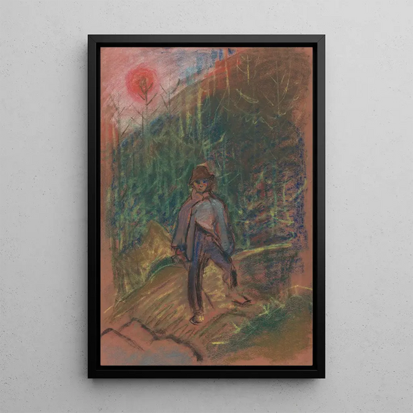 Reproduction of the painting Boy of the Herd - Arnold Peter Weisz-Kubínčan