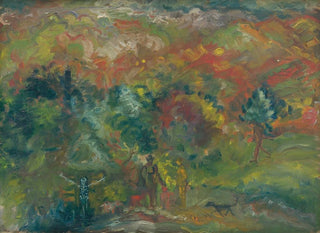Hunters and Dead - Arnold Peter Weisz-Kubínčan — artwork view