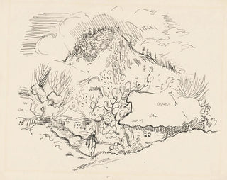 Woman in the Village - Arnold Peter Weisz-Kubínčan — artwork view