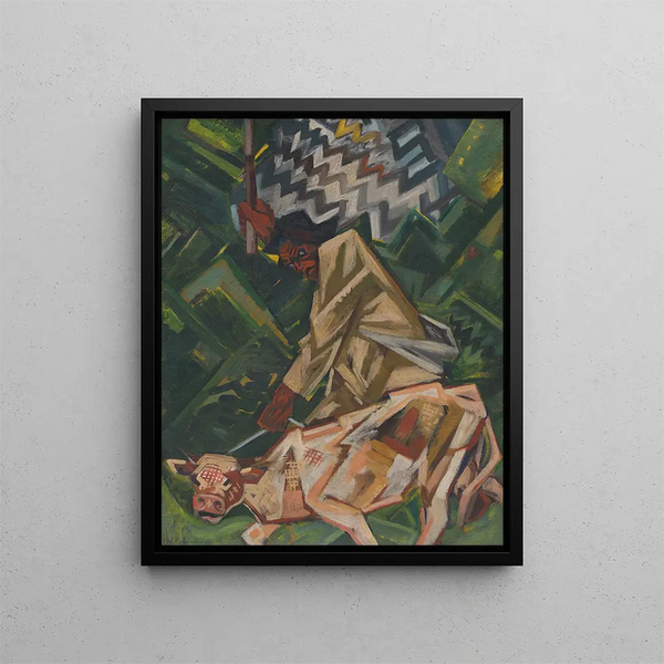 They oppose - Arnold Peter Weisz-Kubínčan — framed artwork on a wall