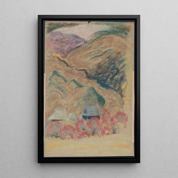 Reproduction of the painting Solitude - Arnold Peter Weisz-Kubínčan