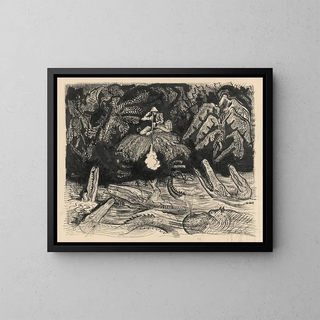 Stories in Nature 6 - Arnold Peter Weisz-Kubínčan — framed artwork on a wall