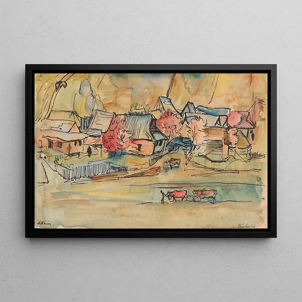 Zskalie - Arnold Peter Weisz-Kubínčan — framed artwork on a wall