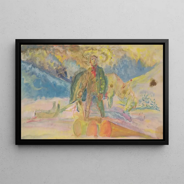 L'appel de l'arbre - Arnold Peter Weisz-Kubínčan — framed artwork on a wall