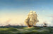 Marine landscape painting - Arnold Plagemann — artwork view