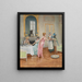 The Parrot - Arnold Willms — framed artwork on a wall