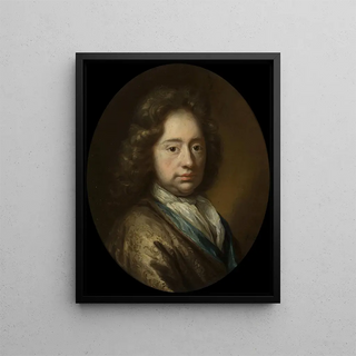 Portrait of a Man - Arnold van Boonen — framed artwork on a wall