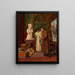 In the studio - Arnoldo Tamburini — framed artwork on a wall
