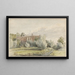 House among the trees - Arnoldus Johannes Eymer — framed artwork on a wall
