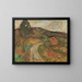 Landscape - Arnulf Overland — framed artwork on a wall