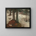 Forest - Arnulf Overland — framed artwork on a wall