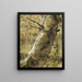Landscape Study in Vendée La Roche-sur-Yon Tree Trunk - Arthur Joseph Gueniot — framed artwork on a wall