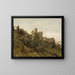 La colline d'Assise - Arthur Joseph Gueniot — framed artwork on a wall