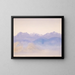 Blue Mist Painting - Arthur Bowen Davies — framed artwork on a wall