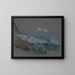 Bateau en détresse - Arthur Bowen Davies — framed artwork on a wall