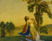 Breathable Sacrifice Painting - Arthur Bowen Davies — artwork view