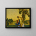 Breathable Sacrifice Painting - Arthur Bowen Davies — framed artwork on a wall