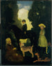 Children, dogs and pony - Arthur Bowen Davies — artwork view