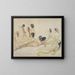 Eleven Nudes - Arthur Bowen Davies — framed artwork on a wall
