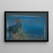 Point Culminant - Arthur Bowen Davies — framed artwork on a wall