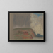 House on the Hill - Arthur Bowen Davies — framed artwork on a wall