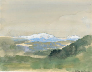 Landscape Painting - Arthur Bowen Davies — artwork view