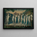 Maya Painting, Mirror of Illusions - Arthur Bowen Davies — framed artwork on a wall