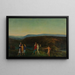 Summer Evening Painting - Arthur Bowen Davies — framed artwork on a wall