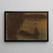 Mysterious Barges II - Arthur Bowen Davies — framed artwork on a wall