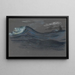 Ocean Waves Painting - Arthur Bowen Davies — framed artwork on a wall