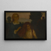 Rose à rose - Arthur Bowen Davies — framed artwork on a wall