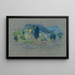 Spring Landscape Painting - Arthur Bowen Davies — framed artwork on a wall