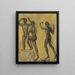 Les Sources de Daystar - Arthur Bowen Davies — framed artwork on a wall