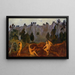 L'hésitation d'Oreste - Arthur Bowen Davies — framed artwork on a wall