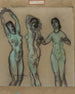 Les Trois Grâces - Arthur Bowen Davies — artwork view